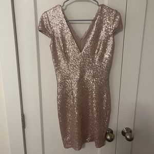 Dress the Population Sequin Mini Dress
